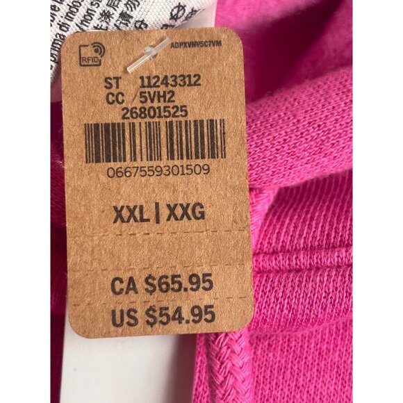 Victoria's Secret PINK Hoodie Cropped Script Logo Soft & Comfy XXL - Picture 5 of 5